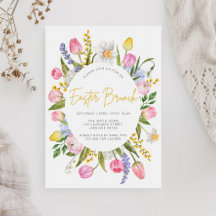 Osterbrunch Frühlingsflora