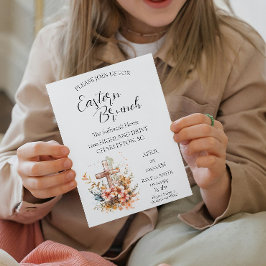 Osterbrunch in Kreuz und Blume Einladung