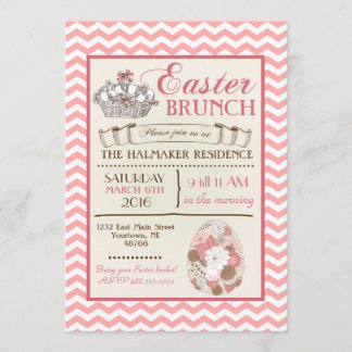 Osterbrunch Ostereier Jagen Geburtstag Einladung