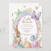 Osterbrunch Ostereierjagd Ostern Einladung (Vorne/Hinten)