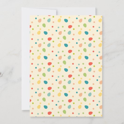 Osterbrunch-Party Einladung (Rückseite)