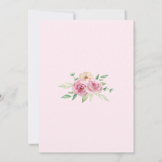 Osterbrunch Sonnige Einladung (Rückseite)