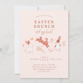 Osterbrunch und Eierjagd Einladung (Vorderseite)