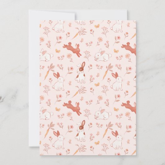 Osterbrunch und Eierjagd Einladung (Rückseite)