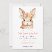 Osterbrunch und Eierjagd Einladung (Vorderseite)