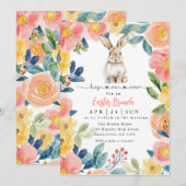 Osterbrunch und Eierjagd Einladung (Vorne/Hinten)