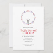 Osterbrunch und Eierjagd Einladung (Vorderseite)