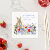 Osterbrunch und Eierjagd Maßgeschneidert Serviette (Beispiel)