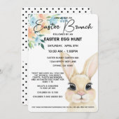 Osterbrunch und Ostereierjagd Einladung (Vorne/Hinten)