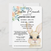 Osterbrunch und Ostereierjagd Einladung (Vorderseite)