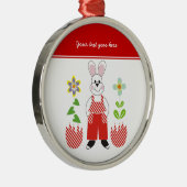 Osterbrunneneier Blume Ornament Aus Metall (Rechts)