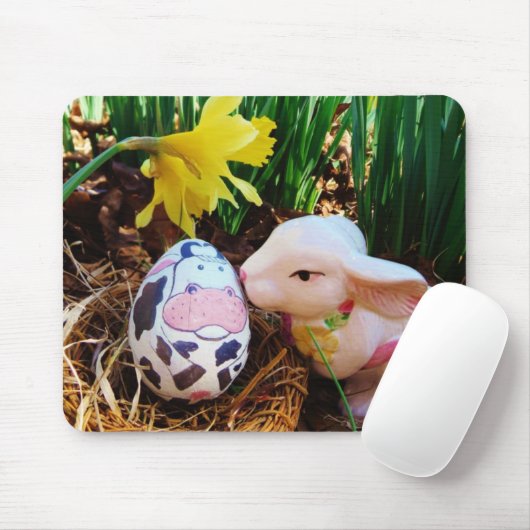 Osterbrunneneier Mousepad (Mit Mouse)