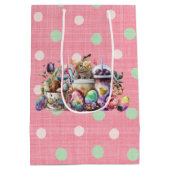 Osterbrunnenkaffee Mittlere Geschenktüte (Rückseite)