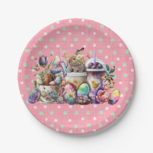 Osterbrunnenkaffee Pappteller