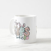 Osterbrunnens, für Piepse schlafen! Kaffeetasse (Vorderseite Links)