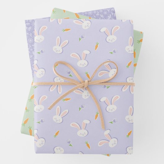 Osterbrunnens und Karrosenfrühling Geschenkpapier Set (Beispiel)