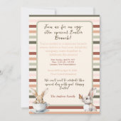 Osterbündel mit benutzerdefiniertem Foto Einladung (Vorderseite)