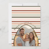 Osterbündel mit benutzerdefiniertem Foto Einladung (Rückseite)