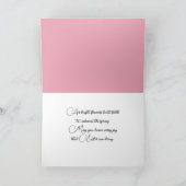 Osterbünen im Garten Feiertagskarte (Innenseite)