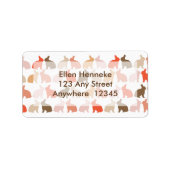 OsterBunnies Adressaufkleber (Vorne)