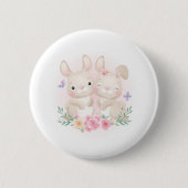 OsterBunnies Button (Vorderseite)