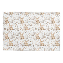 OsterBunnies Frühjahr Nahes Muster Kissenbezug