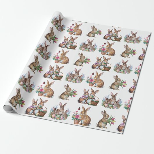 OsterBunnies Geschenkpapier (Ungerollt)