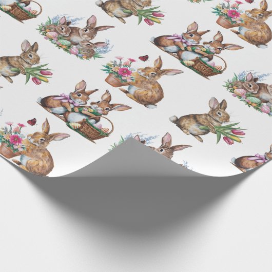 OsterBunnies Geschenkpapier (Ecke)
