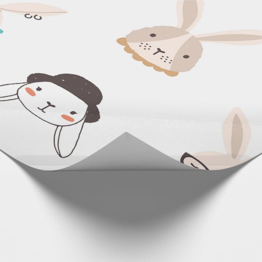 OsterBunnies Geschenkpapier (Ecke)