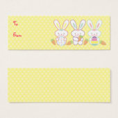 Osterbunnies-Geschenktags (Vorne & Hinten)