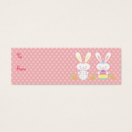 Osterbunnies-Geschenktags (Vorderseite)