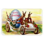 Osterbunnies im Automobilsektor Magnet (Horizontal)