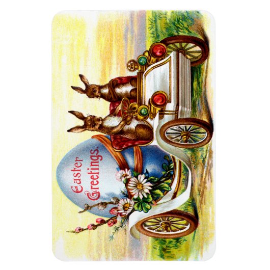 Osterbunnies im Automobilsektor Magnet (Vertikal)