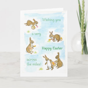 OsterBunnies-Karte - über die Meilen Feiertagskarte