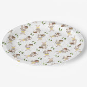 OsterBunnies Teller (Schrägansicht)