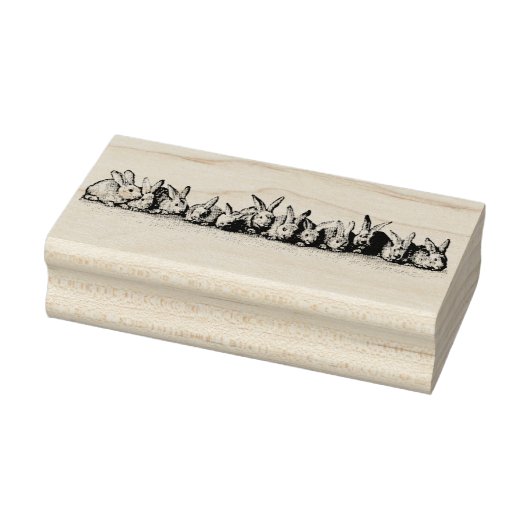 OsterBunnies Vintage Kautschukkunst Briefmarke Gummistempel (Stempel)