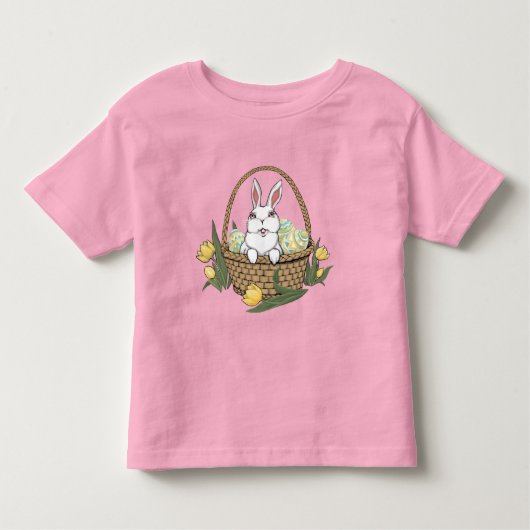 Osterbunny Baby Shirt Baby Osterteppich Shirt (Vorderseite)