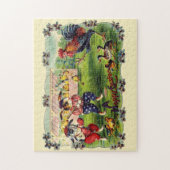 Osterbunny Baseball Puzzle (Vertikal)