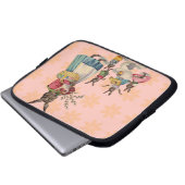 Osterbunny Chckens Bunnies Eggs Laptopschutzhülle (Vorne Knopf)