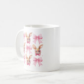 Osterbunny Coquette Bow Kaffeetasse (Vorderseite Links)