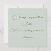 Osterbunny Florals (Rückseite)