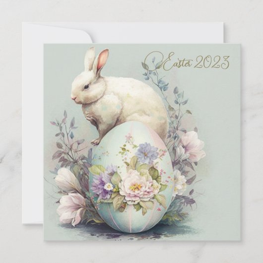 Osterbunny Florals (Vorderseite)