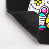 Osterbunny Gamepad Eggen Gaming for Kids BO Mousepad (Ecke)