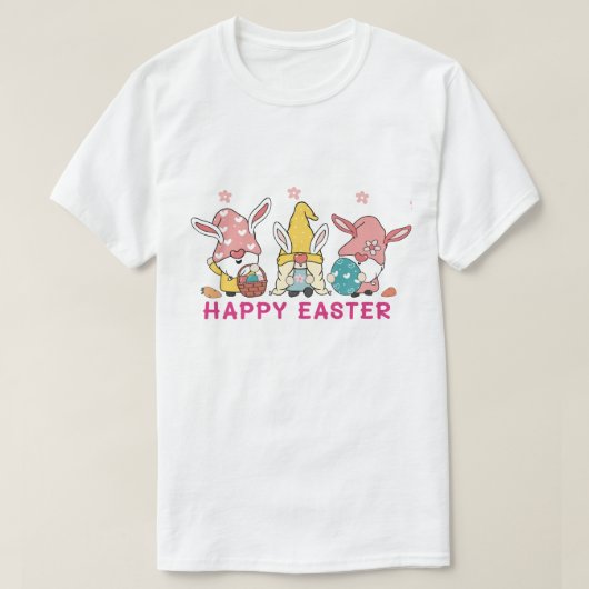 Osterbunny Gnomes T - Shirt (Design vorne)