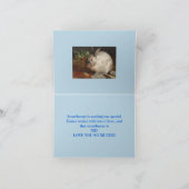 OSTERBUNNY-KARTE FÜR GRANDSON DANKESKARTE (Innenseite)