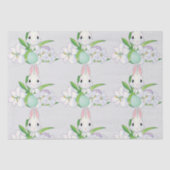 Osterbunny Lilies Seidenpapier (Vorderseite)