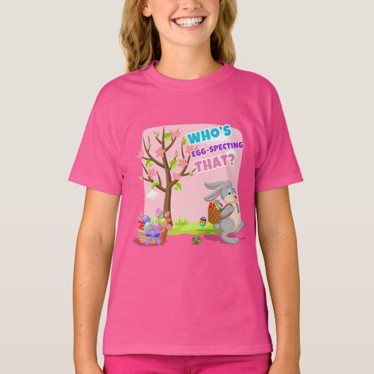 Osterbunny Mischief Girl T-Shirt (Vorderseite)