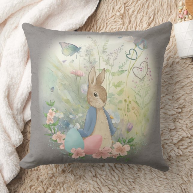 Osterbunny Peter Throw Kissen (Decke)