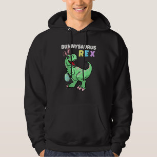 Osterbunnysaurus Rex Cool Trex Oster Dinosaurier B Hoodie