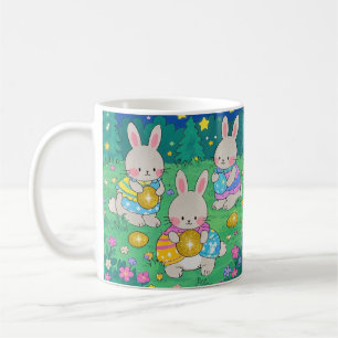 Osterbüsen mit Ostereiern Kaffeetasse